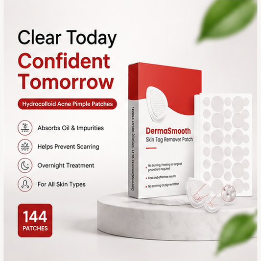 Hydrocolloid Acne Pimple Patches – 144 Patches