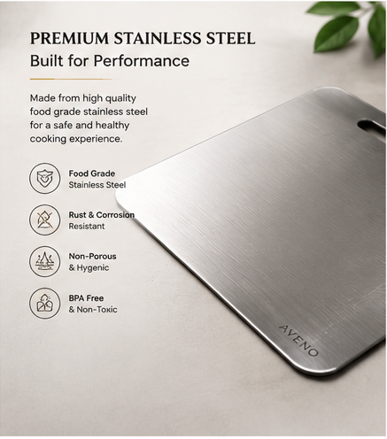 Stainless Steel Chopping Board