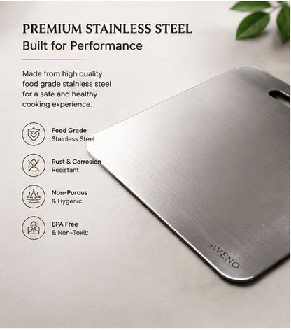 Stainless Steel Chopping Board