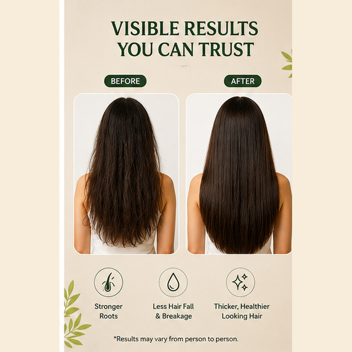 Natural Hair Growth Oil – Pack of 2